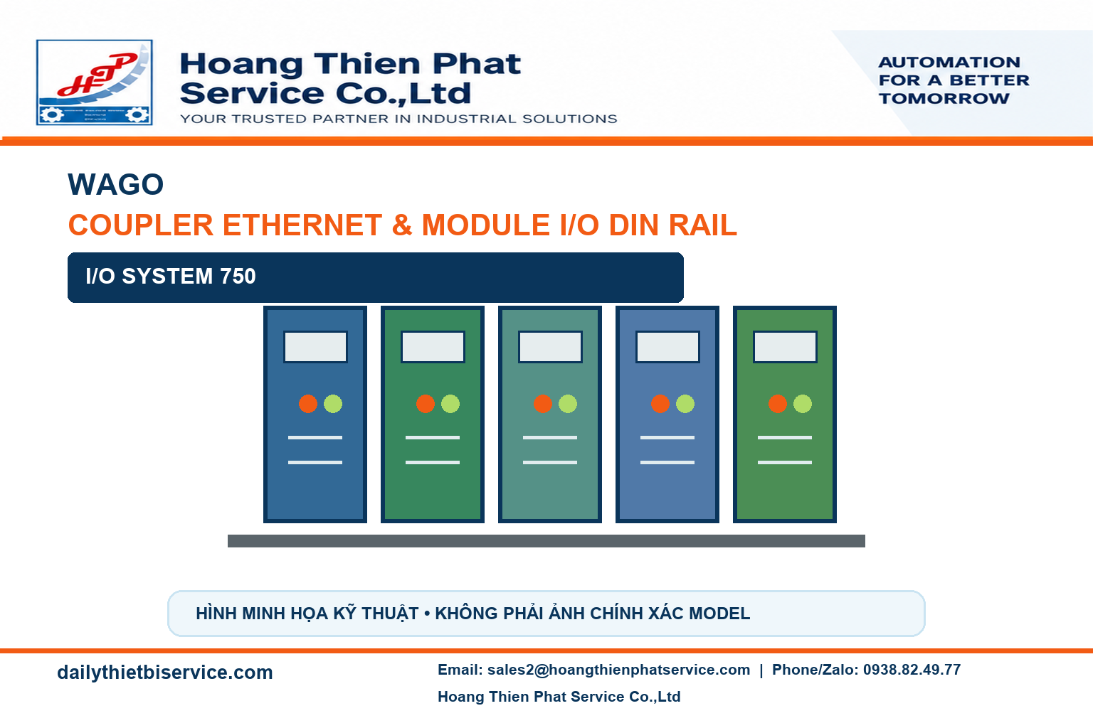 WAGO 750-352/040-000, 750-491, 750-554 - thẻ hình minh họa kỹ thuật